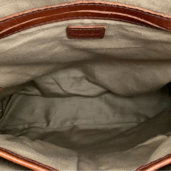 Madewell Leather Satchel/Shoulder Handbag - Picture 4 of 10